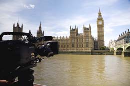 RAW filming Houses of Parliament